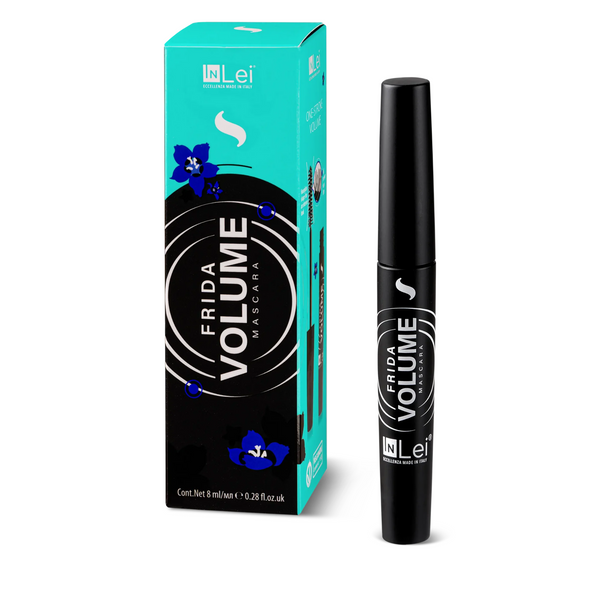 InLei® FRIDA VOLUME - Mascara volume intense pour cils naturels et extensions de cils 8 ml