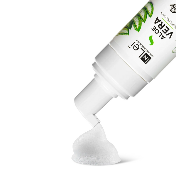 MOUSSE ALOE VERA - Mousse démaquillante tonifiant pour cils, sourcils et visage 100 ml