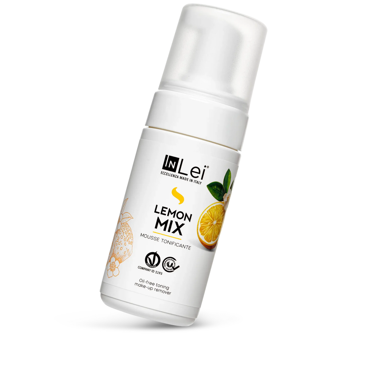 MOUSSE CITRON MIX - Mousse démaquillante tonifiant pour cils, sourcils et visage 100 ml