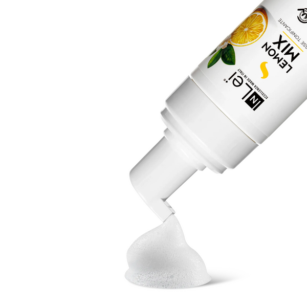 MOUSSE CITRON MIX - Mousse démaquillante tonifiant pour cils, sourcils et visage 100 ml