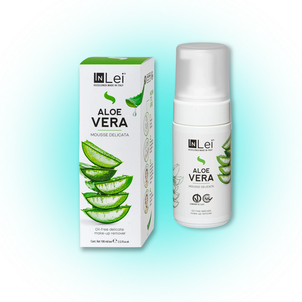 MOUSSE ALOE VERA - Mousse démaquillante tonifiant pour cils, sourcils et visage 100 ml